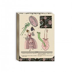 Pocket notepad - Regalia (Pink Dress)