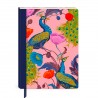 Carnet de notes A5 couverture souple - Timeless Treasures (peacock)