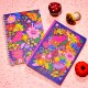 Carnet de notes A5 spirale - Forêt florale