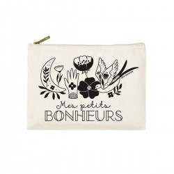 Trousse rectangulaire PM (20x13 cm) - Mes petits bonheurs