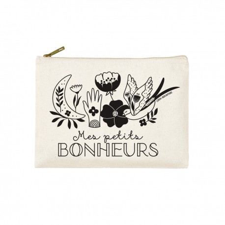 Trousse rectangulaire PM (20x13 cm) - Mes petits bonheurs
