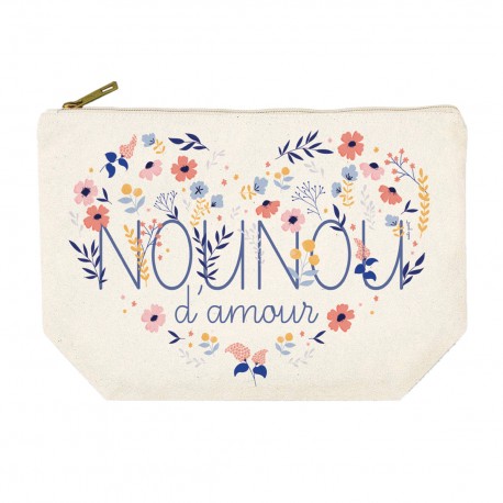 Trousse rectangulaire GM (28x20 cm) - Nounou d'amour
