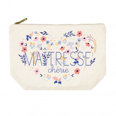 Trousse rectangulaire GM (28x20 cm) - Maîtresse chérie