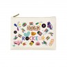 Trousse rectangulaire PM - Coeur de rockeur