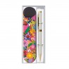 Pen and case set - Forêt florale