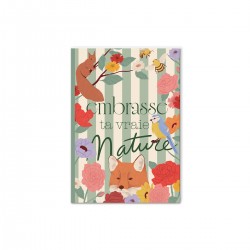 Carnet souple A6 (72 p.) - Nature vivante (embrasse ta nature) (DCC)