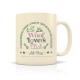 Mug ceramic 350ml - Club N°One (woof lovers)