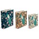 Set de 3 boîtes livres gigognes GM - Jacobean Peacock