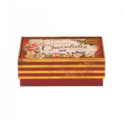 Boîte rectangulaire PM en métal - Nostalgia - Luxury Chocolates