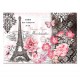 Set 3 boîtes rectangulaires gigognes GM - Pink Floral Paris