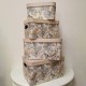 Set 4 boîtes de rangement (Jungle Toile) 'Jungle'
