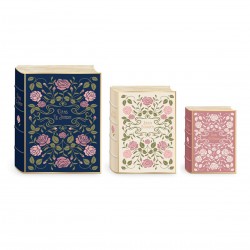 Large book box set 3 - Rose Nouveau Frame