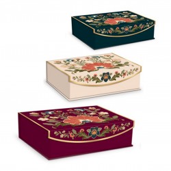 Rectangular box set 3 - Camilla Flowers