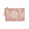 Porte-monnaie brodé - Sweet boutique (Peony)