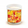 Bougie parfumée 220gr en verre blanc - Automne