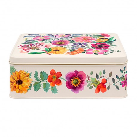 Boîte rectangulaire GM en métal - Emma Bridgewater (Garden Flowers)