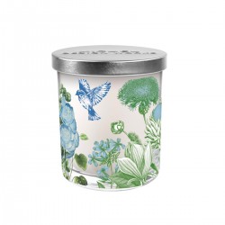 Candle jar & lid - Cotton & Linen