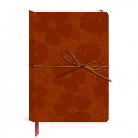 PU Journal (floral) - Batik Botanicals