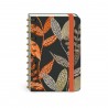 Pocket notepad - Batik Botanicals-leaves
