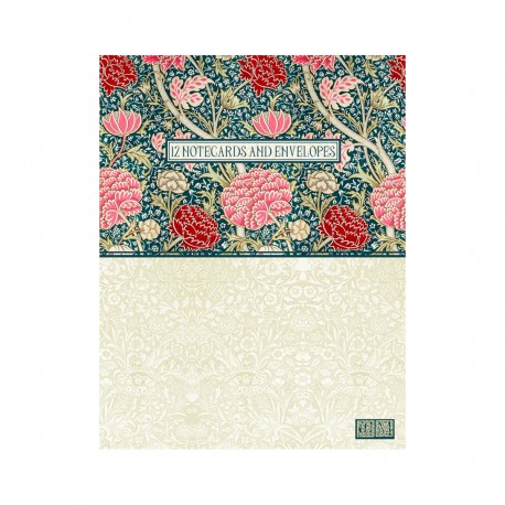 Coffret 12 cartes et enveloppes - William Morris (Cray)