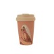Mug de voyage 350ml en matiere vegetale Kylie - Bioloco Plant