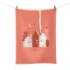 Torchon en coton biologique 50x70 cm Holly Jolly - Chic Mic
