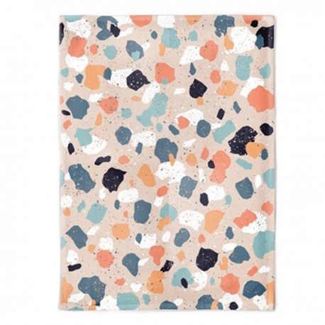 Torchon en coton biologique 50x70 cm Terrazzo - Chic Mic