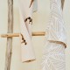 Torchon en coton biologique 50x70 cm Desert Leaves - Chic Mic