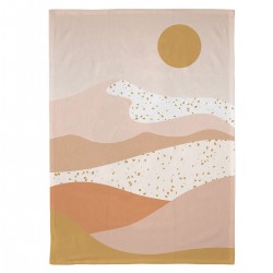 Organic Kitchen Towel Pink Valley - Chic Mic