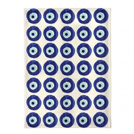 Torchon en coton biologique 50x70 cm The Eye - Chic Mic