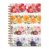 Spiral journal - Notable Floral - Floral Stripe