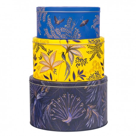 Cake Tins Set of 3 - Sara Miller (Birthday Collection)