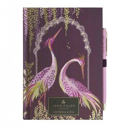 Carnet de notes B6 & stylo - Sara Miller London (Haveli Garden)