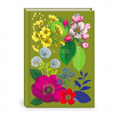 Hardcover journal - Vintage floral (Floral)