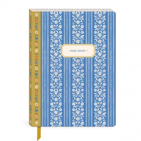 Daily planner pages - Sweet boutique (blue stripes)