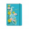 Soft cover bungee journal (blue garden) - Spring Garden