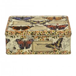 Deep Rectangular - Vintage Butterflies - Nostalgia