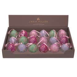 Présentoir 36 mini oeufs à garnir en métal - Sara Miller