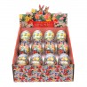 Présentoir 24 oeufs à garnir GM (3 motifs) en métal - Vintage Easter