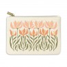 Trousse brodée MM - Flower Market (Lily)