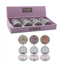 Display pf 24 pill box assorted W.Morris