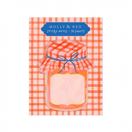 Die cut stocky notepads - Sip & Savor (Pepper Jam)