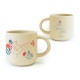 Round ceramic mug 12oz - A fleur de peau (promis juré)