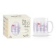 Ceramic white mug 12oz - Nature Vivante (mamie)