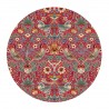 Assiette d'ornement en métal imprimé - William Morris (Strawberry T.)