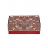 Boîte rectangulaire PM en métal - William Morris (Strawberry Thief)
