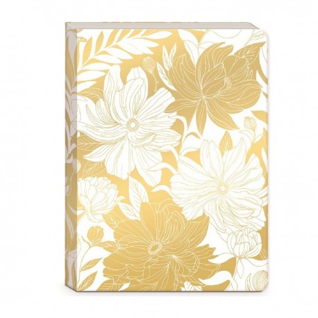 Journal (white dahlias) - Luxe Botanical