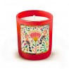 Bougie parfumée 220gr en verre rouge- Tu me donnes des ailes