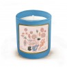 Bougie parfumée 220gr en verre bleu - Sea reine