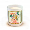 Bougie parfumée 220gr en verre blanc - Dolce vita
